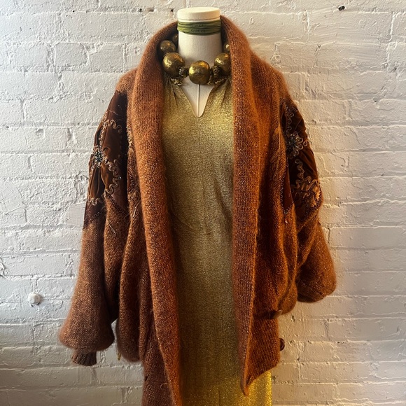 🛍BOGO Sale 80’s Christine Foley Coatigan Sweater - Picture 7 of 7